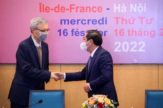 Hanoi and France’s Ile-de-France region set model for cooperation between localities